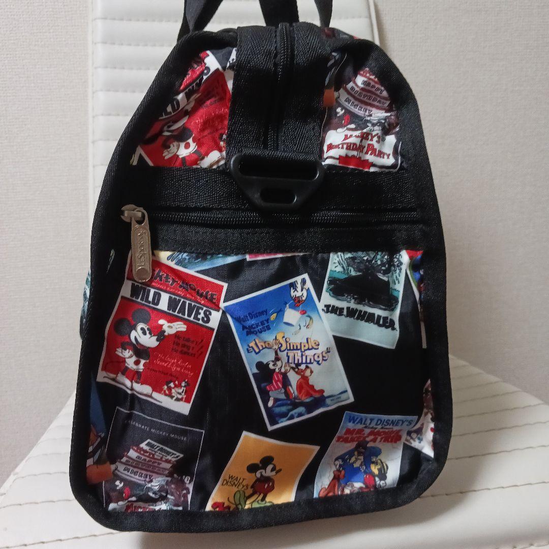 2647　レスポートサック　ボストンバッグ　ディズニー　ポーチ付　未使用