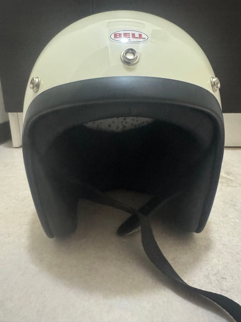 BELL 500-TX ジェットヘルメット アイボリー