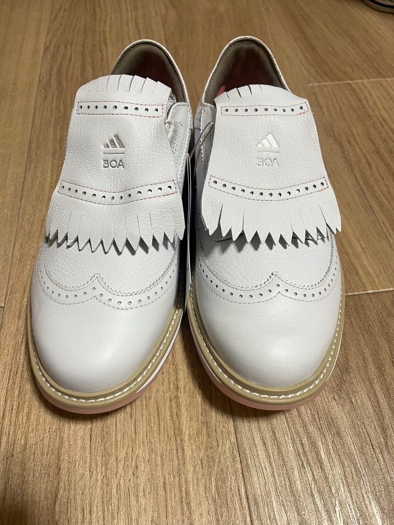 adidas BOA ゴルフシューズ 女性用 ホワイト