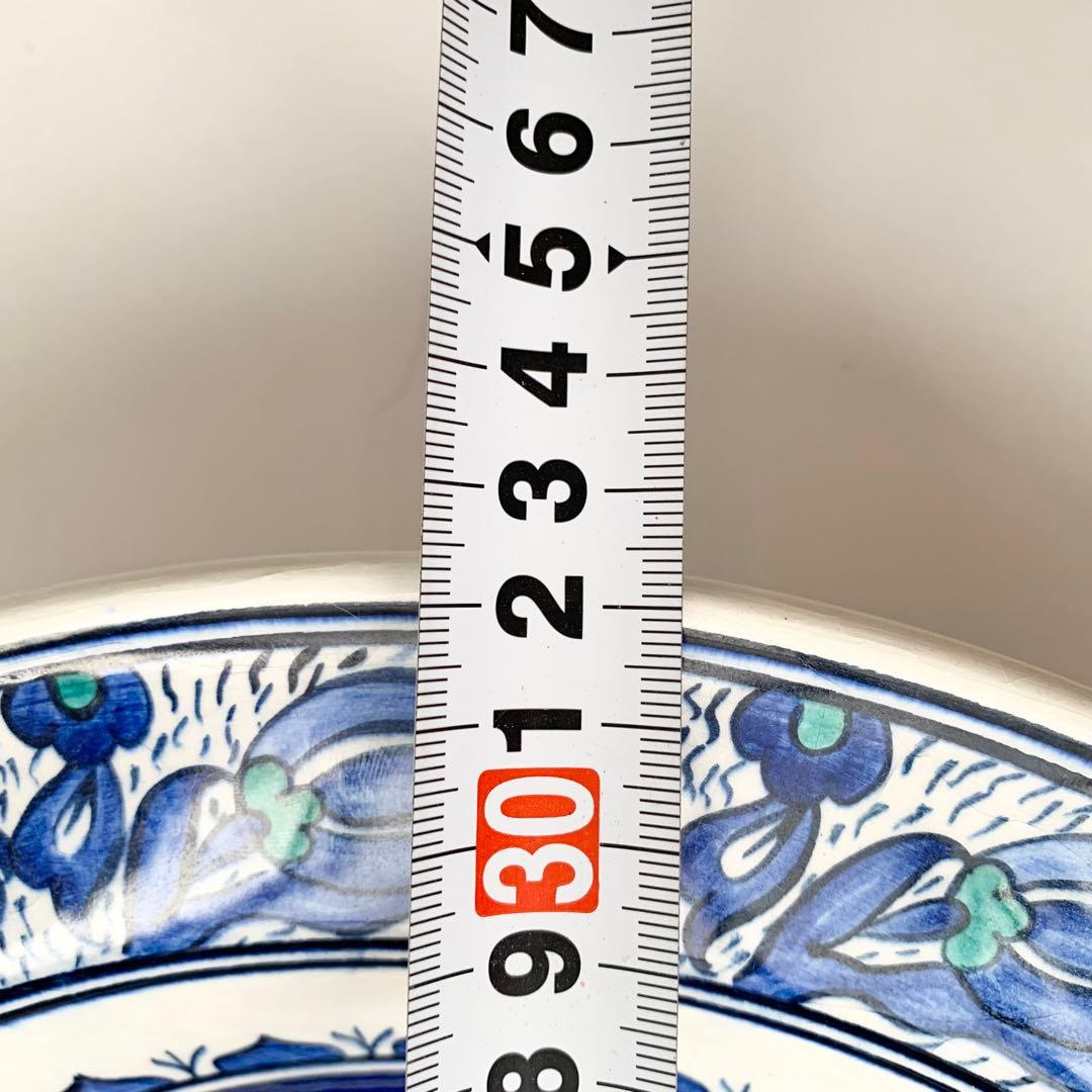 トルコ製　特大皿　特大ボウル　32.5cm