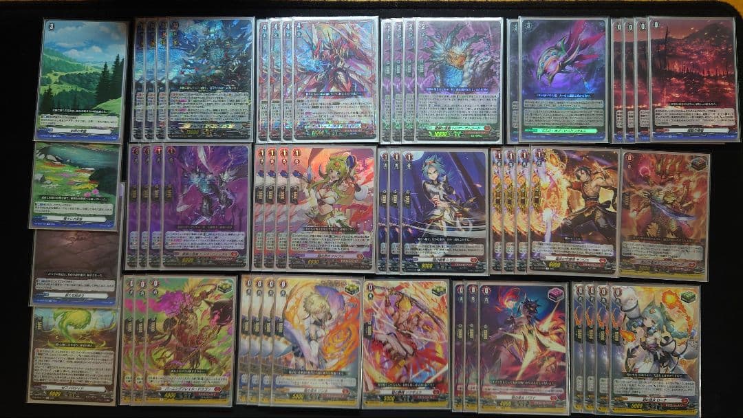 I*i様 ヴァンガード　ゼフィロギィラ　デッキ　調整パーツ付き