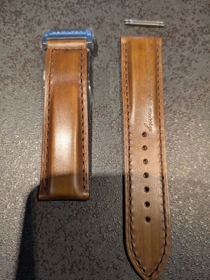 Hamilton　純正レザーベルト