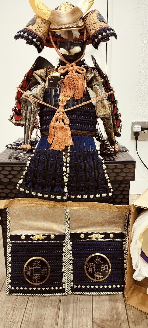 5月人形　鎧人形　レトロ