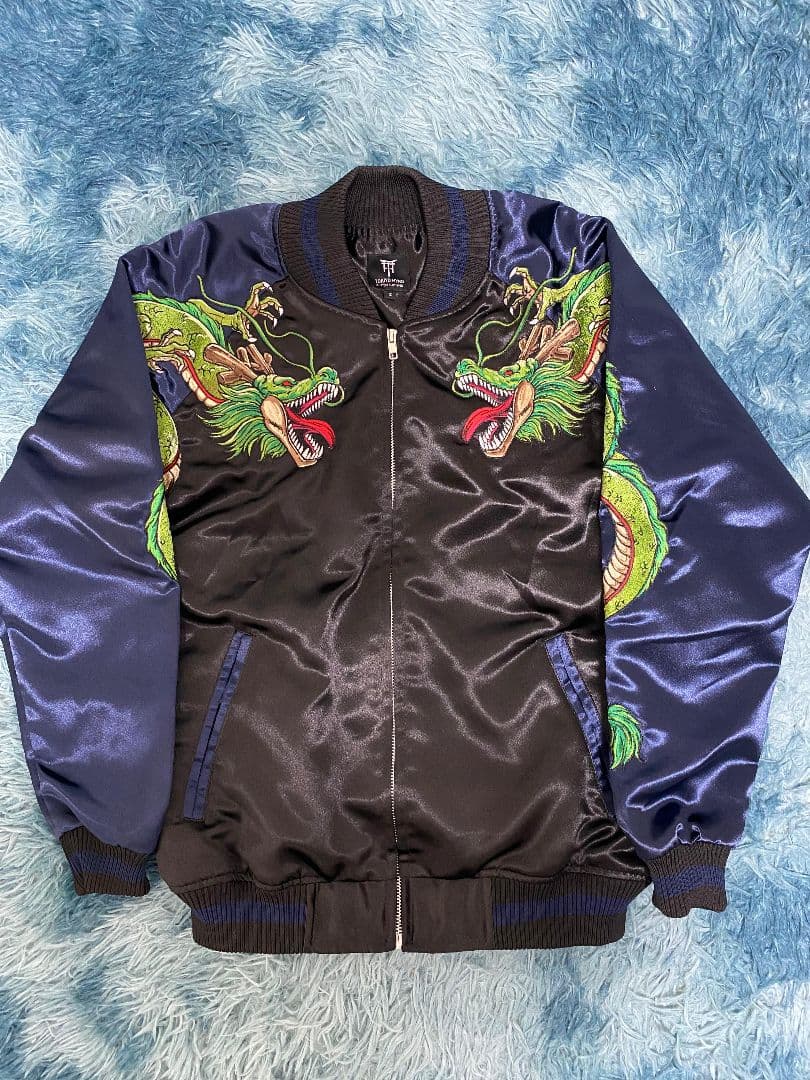 未使用 [世界28着限定] ドラゴンボール BROLY GOGETA スカジャン