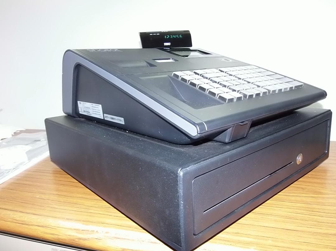 黒設定無料 MA-770 物販向 20部門 東芝テック レジスター 250618