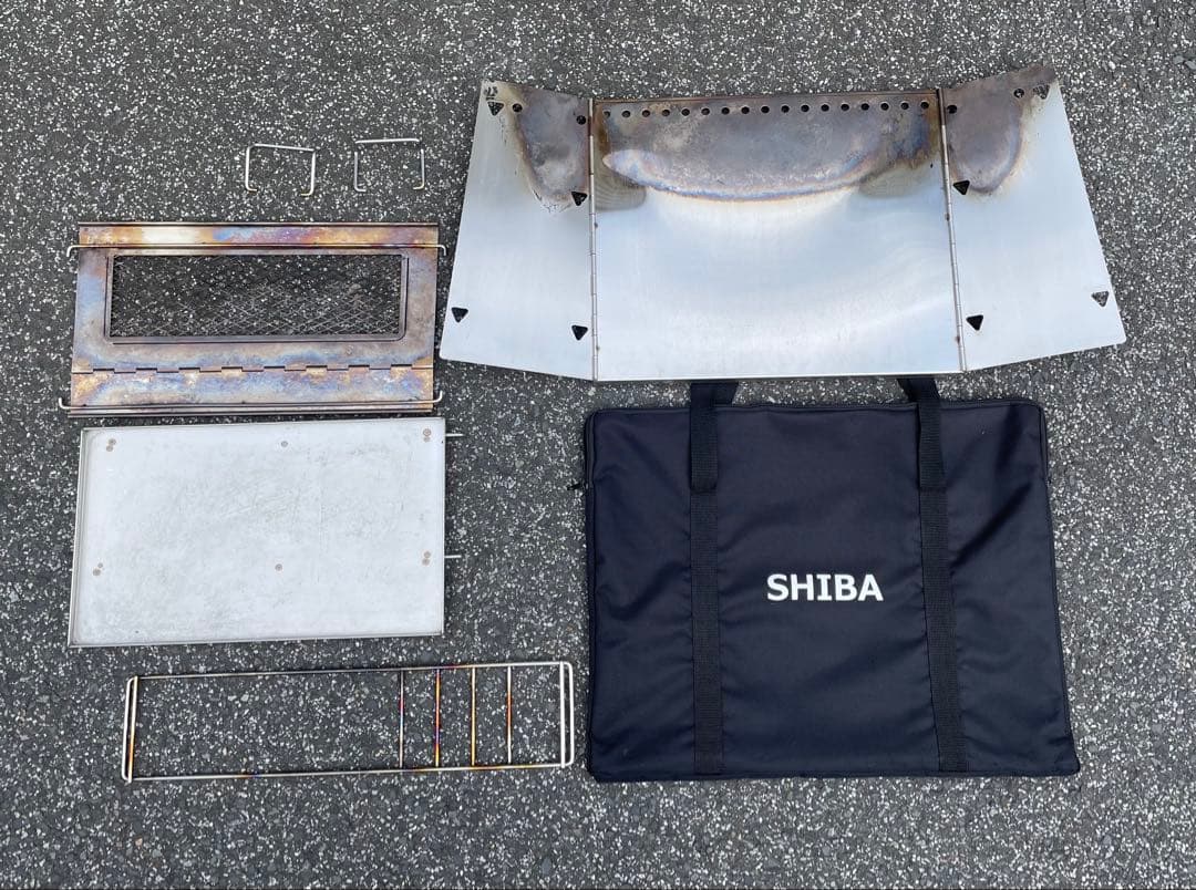 廃番　DoD シバレンナ　焚き火台 折りたたみ式 収納バッグ付き