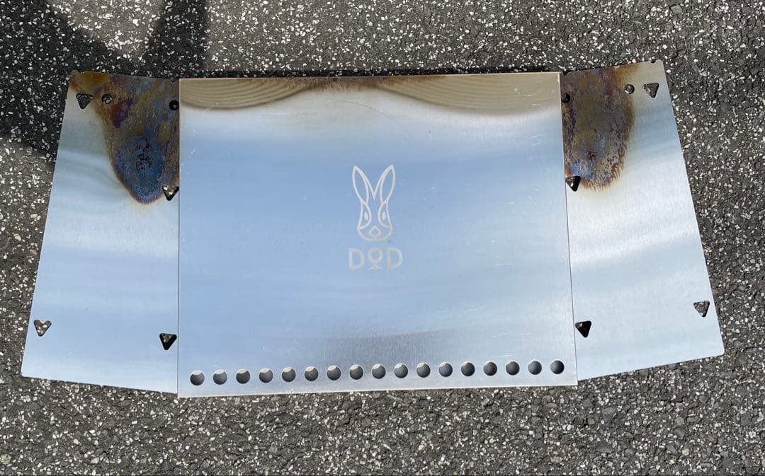 廃番　DoD シバレンナ　焚き火台 折りたたみ式 収納バッグ付き