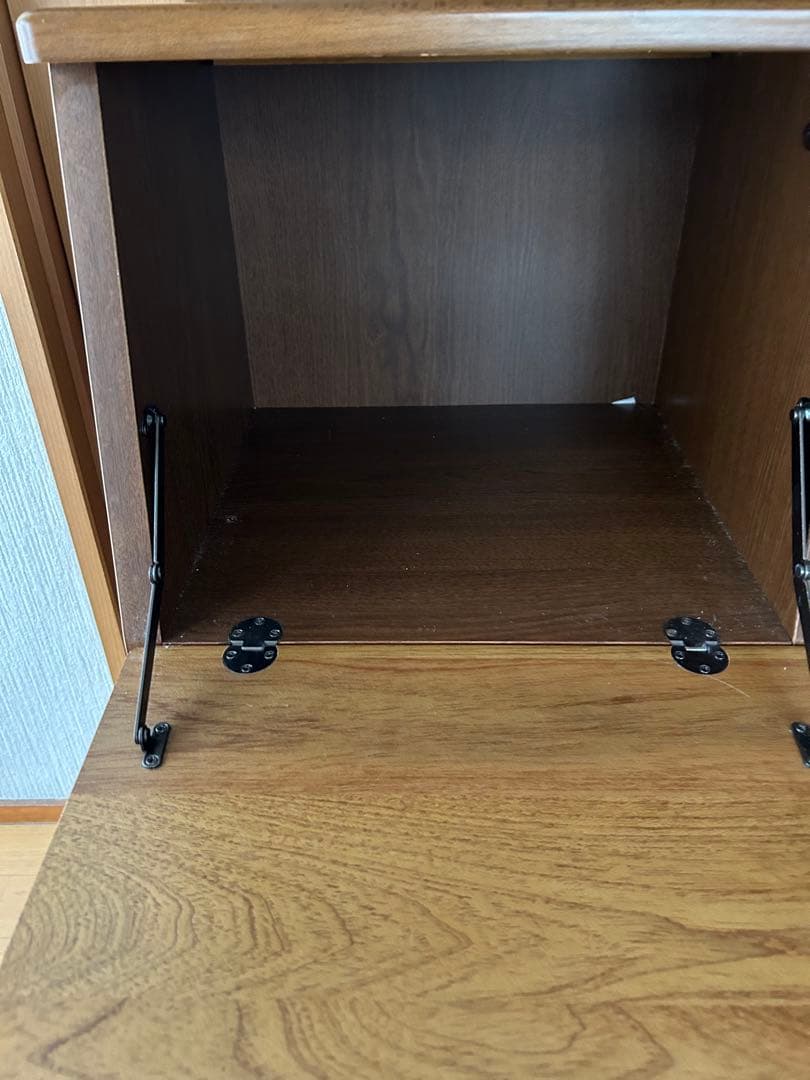 木製電話台　レトロ