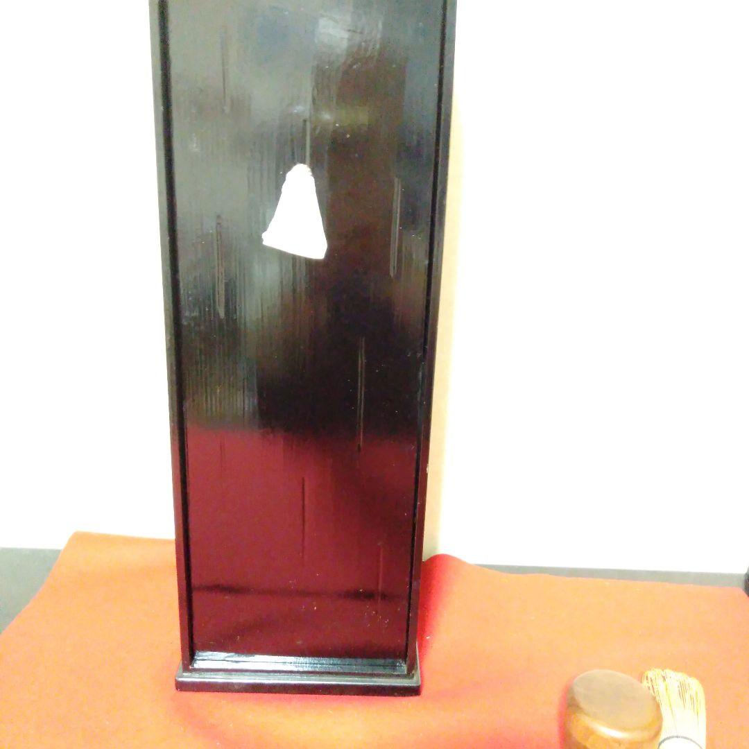 漆塗　短冊茶箱