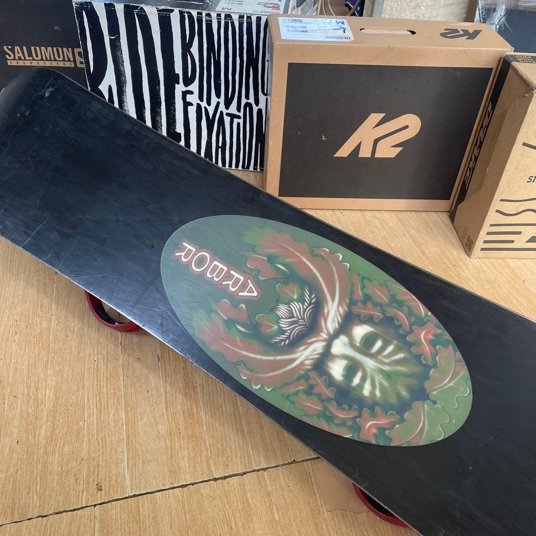 ARBOR×FLUX　アーバー　スノーボード　フラックス　バインディング付