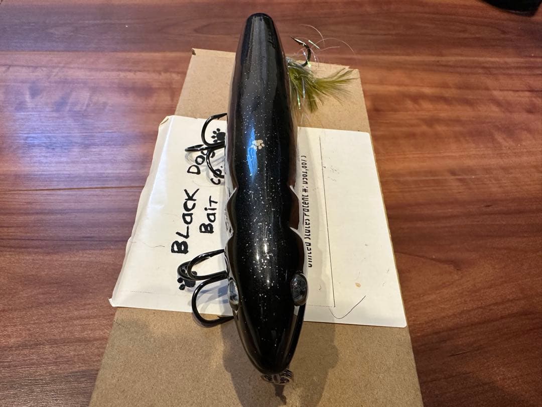 ブラックドッグ　ランカーパンカー　6インチ　ウッドモデル　新品未使用