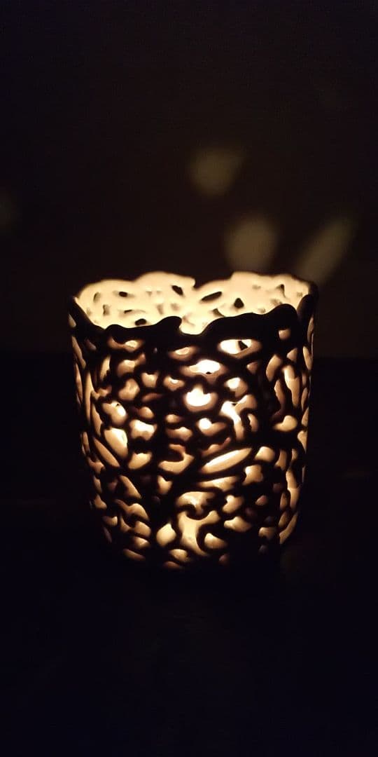 花柄キャンドルホルダー