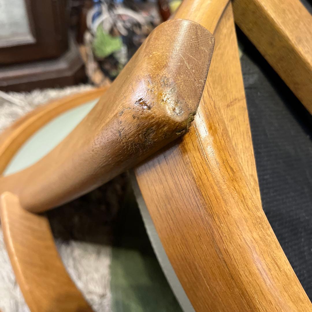 L 1 ヴィンテージ 浜本工芸 ロイヤル　３６０度回転　アームチェア