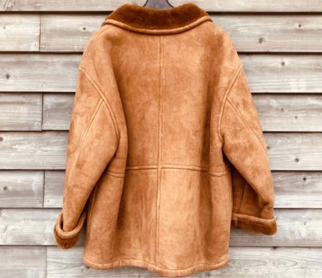 メルローズ　ムートンジャケット 羊革 裏地ボア