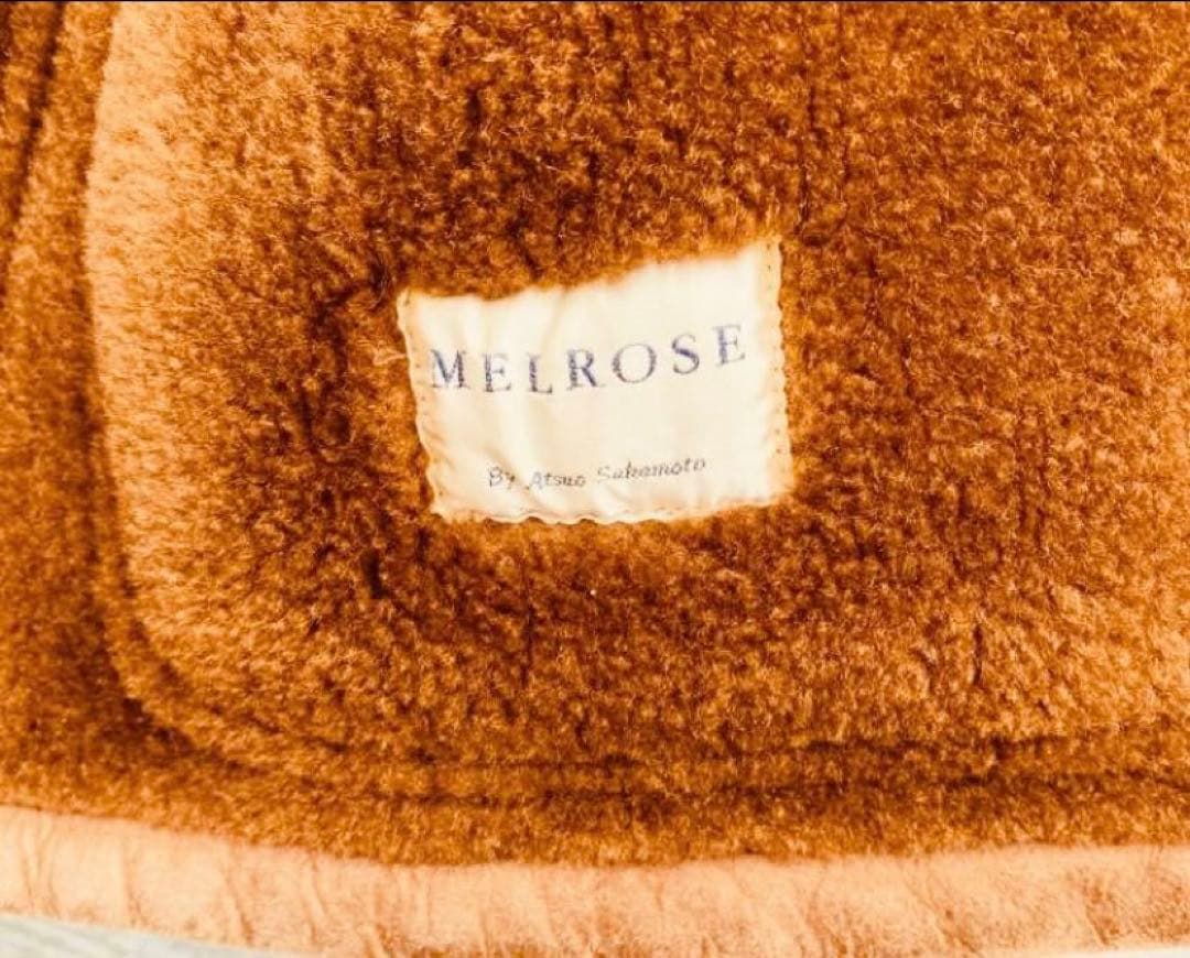 メルローズ　ムートンジャケット 羊革 裏地ボア