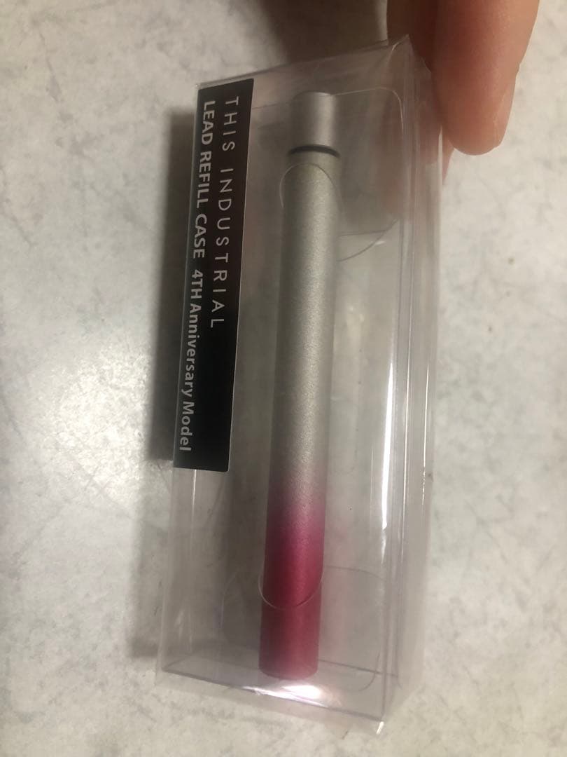 ラダイト THIS INDUSTRIAL 芯ケース 4周年モデル レッド