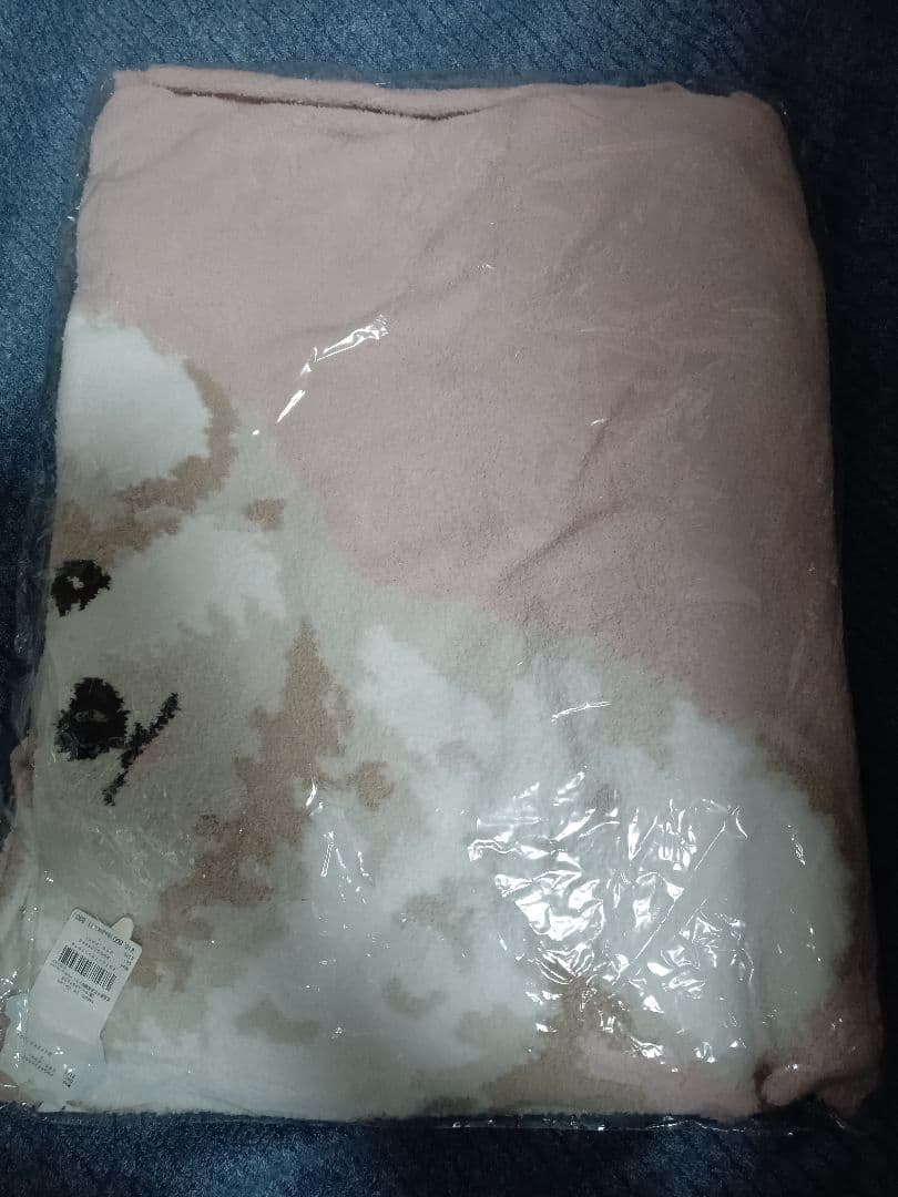 新品未使用　ジェラートピケ　 パウダーDOG３柄ジャガードマルチカバー