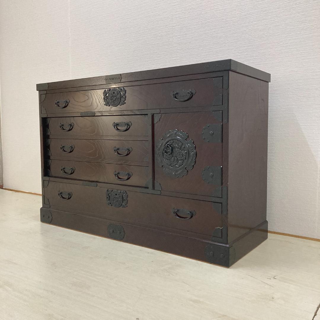 美品　筑後民芸　欅　ケヤキ　整理箪笥　チェスト　タンス　民芸家具　古民家