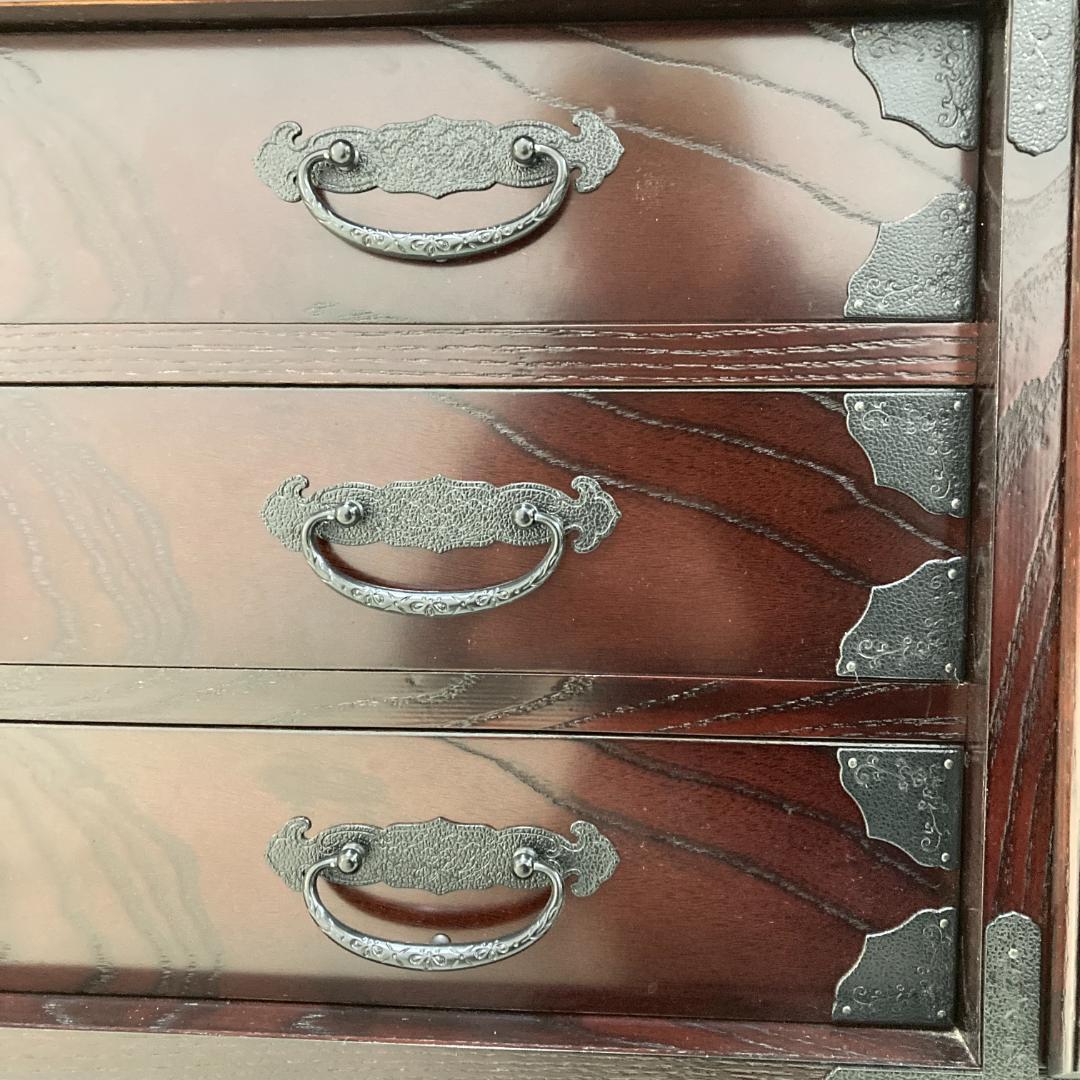 美品　筑後民芸　欅　ケヤキ　整理箪笥　チェスト　タンス　民芸家具　古民家