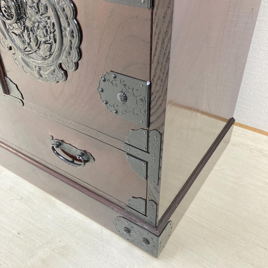 美品　筑後民芸　欅　ケヤキ　整理箪笥　チェスト　タンス　民芸家具　古民家