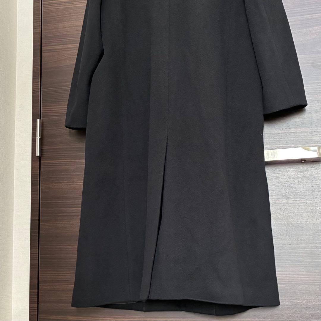 iCB ロングコート ウール チェスターコート 44 黒