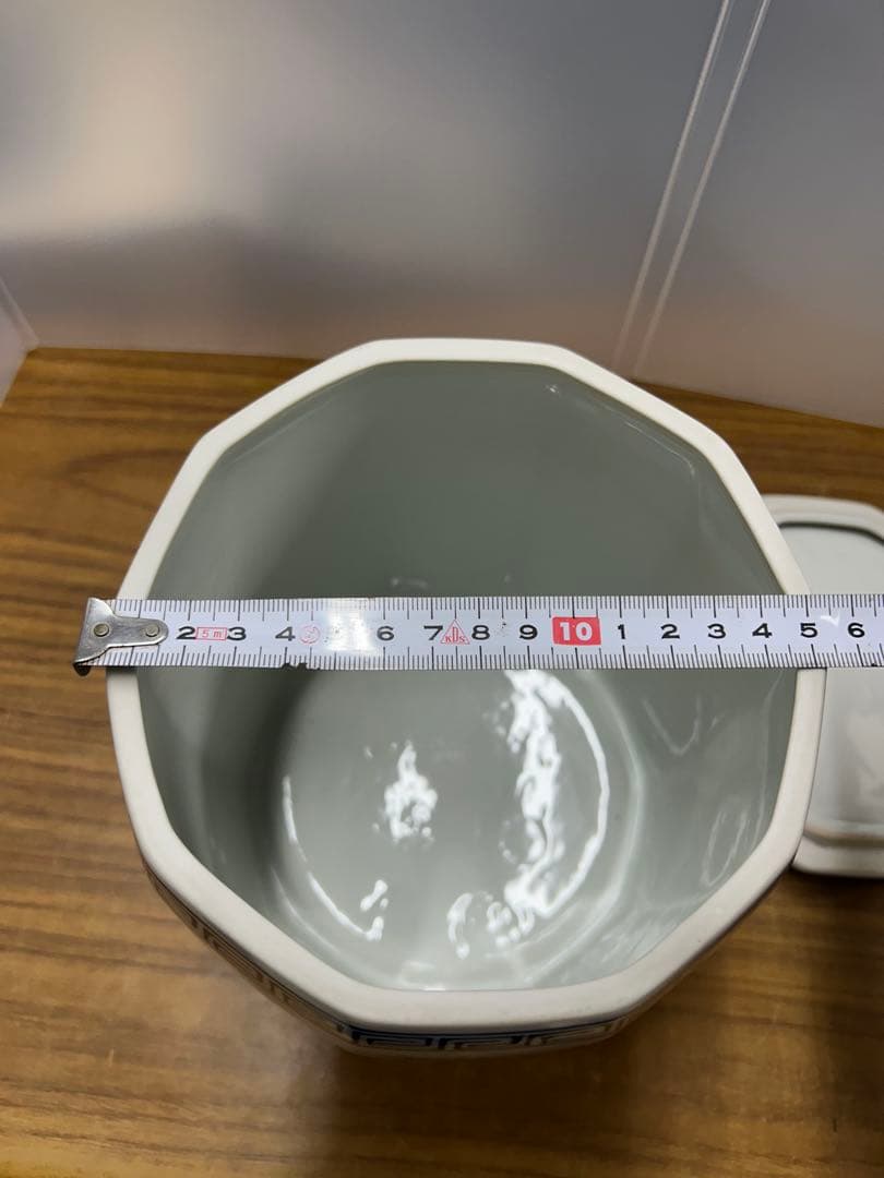 希少　平安 景雲　手塚景雲　作 染付　水指　茶道具　勧修寺窯