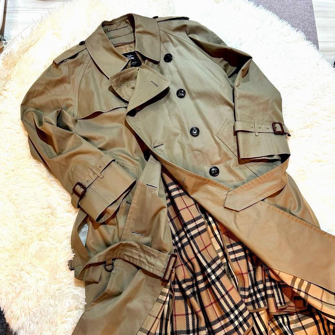 希少美品✨ バーバリー トレンチコート ダブルブレスト ライナー ユニセックス