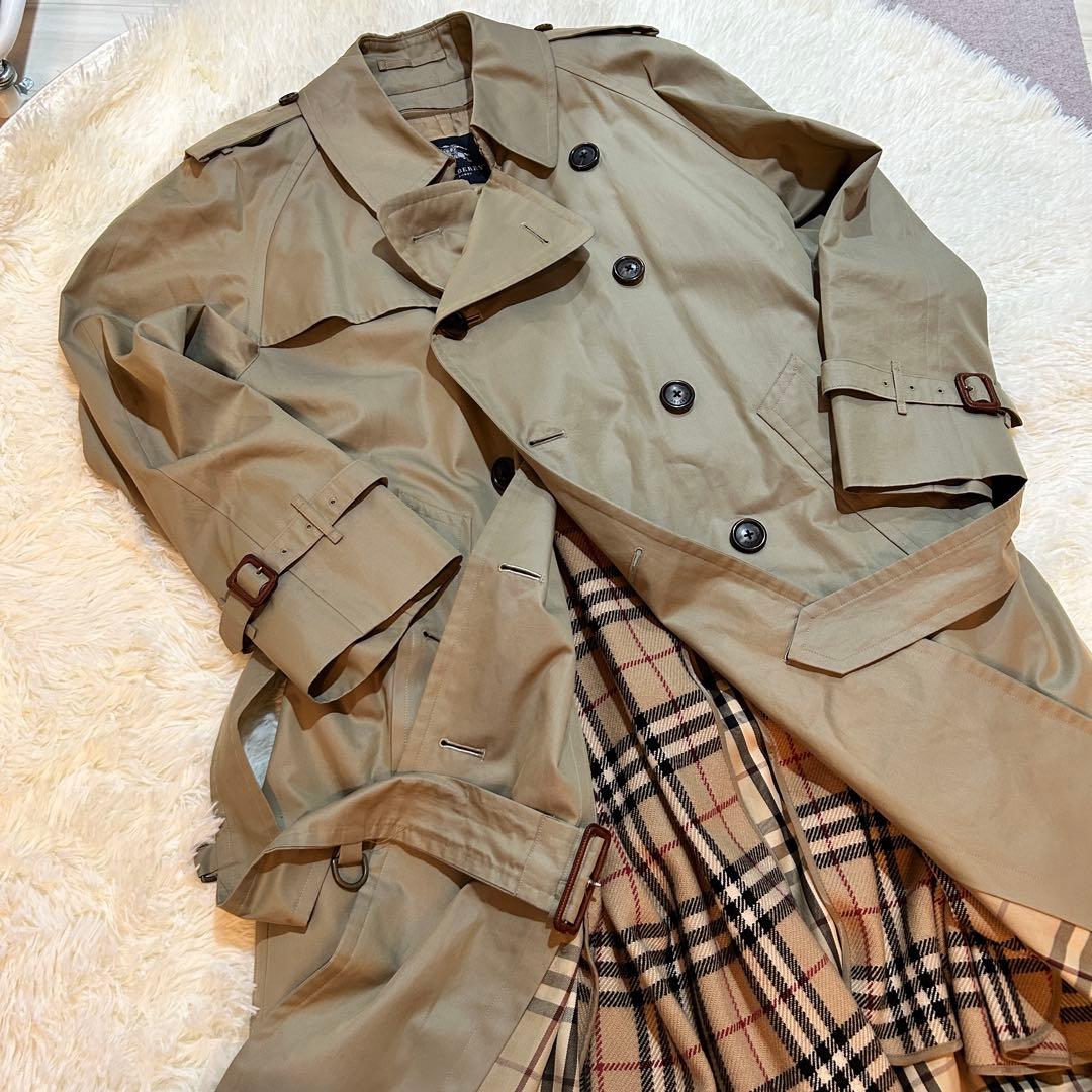 希少美品✨ バーバリー トレンチコート ダブルブレスト ライナー ユニセックス