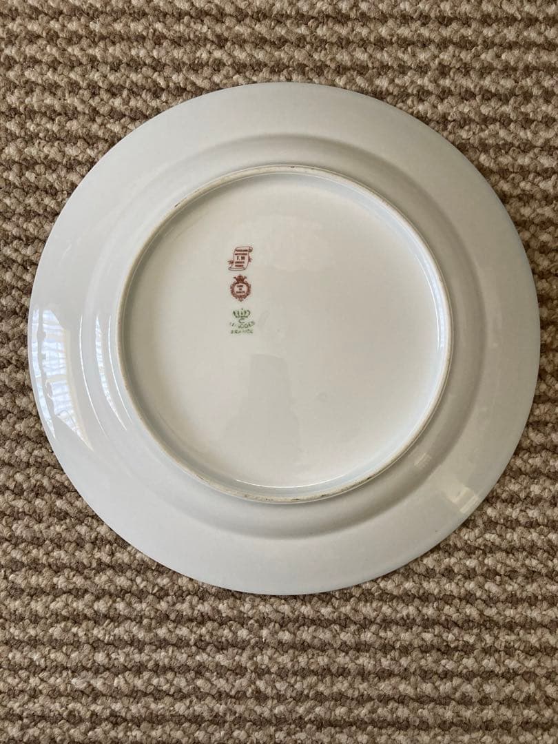 値下げ！リモージュ飾り皿約25.5cm ラージプレート 金彩 ヴィンテージ 希少