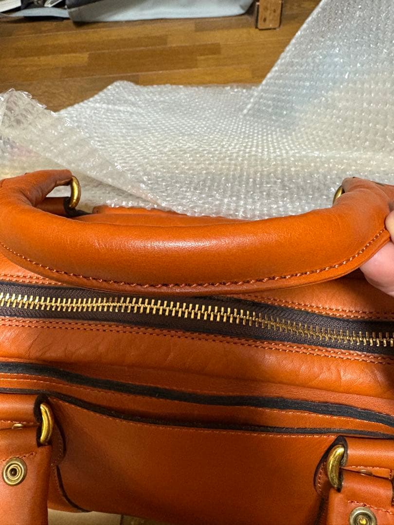 PORTER BARON 2WAYボストンバッグ ブラウン