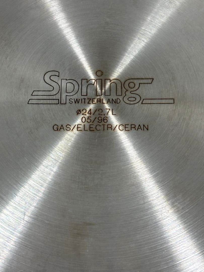 スプリング社スイス製SpringCristalクリスタル❤︎フライパン/ソテーパン