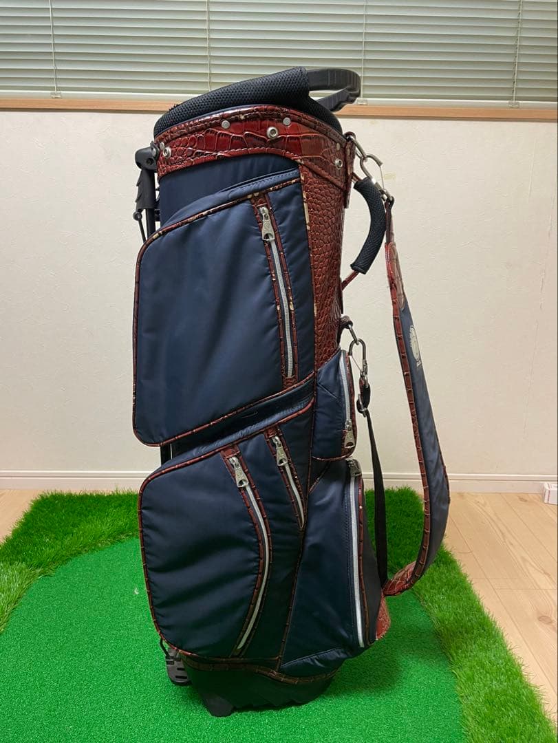 BOLSA ゴルフバッグ・キャディバッグ ネイビー