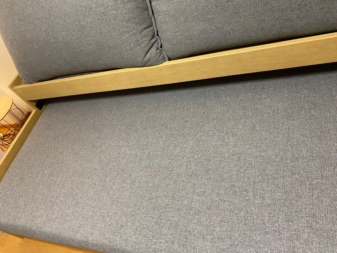 ニトリ　3wayソファベッド　 USBポート付き　サイドラック付き