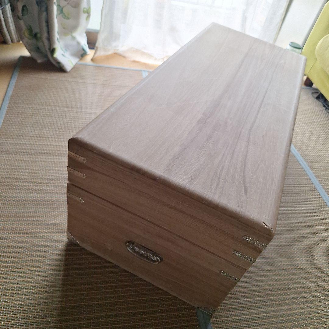 桐 トランク 木製衣類収納ケース
