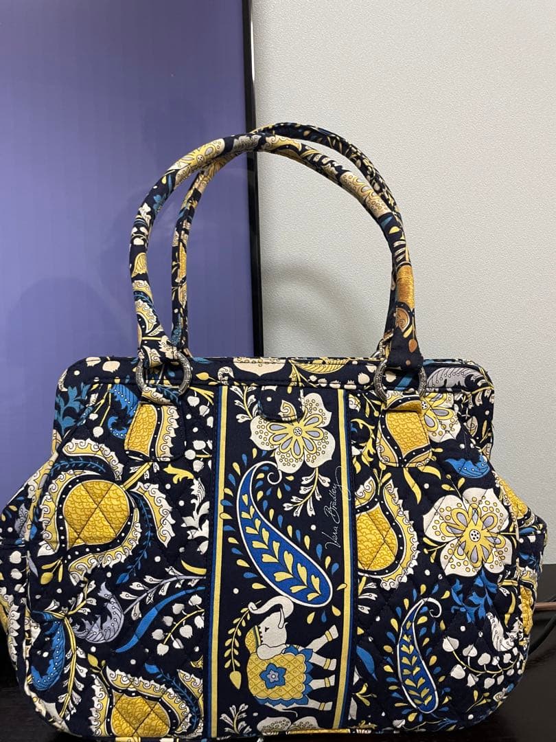 vera bradley 花柄キルティングトートバッグ　ランチバッグセット