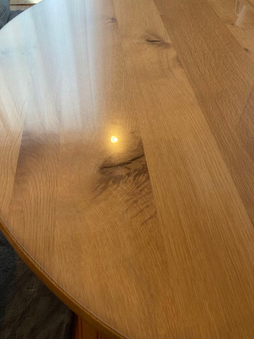 HIDA 森のことば 半円形リビングテーブル 飛騨産業