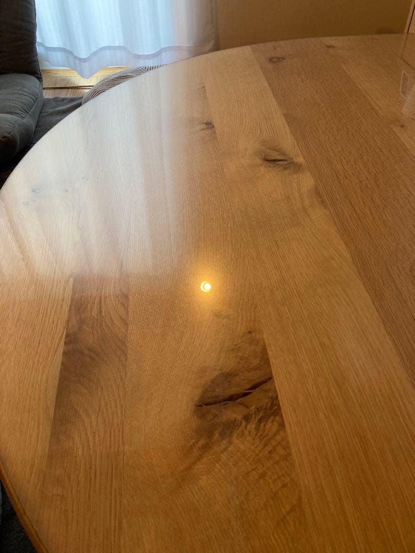 HIDA 森のことば 半円形リビングテーブル 飛騨産業