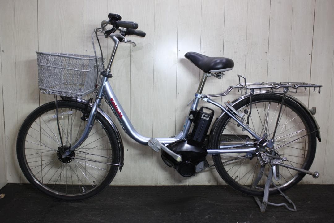 む*ぎ様 ブリヂストンYA438 リチウム5AH 24インチ 3段LED 実用,