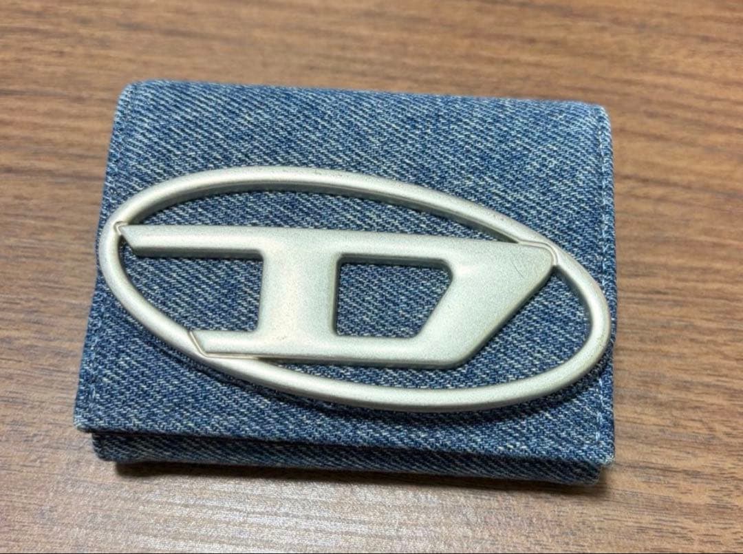 超美品✨正規品DIESEL デニム素材 財布 箱 保証書付き