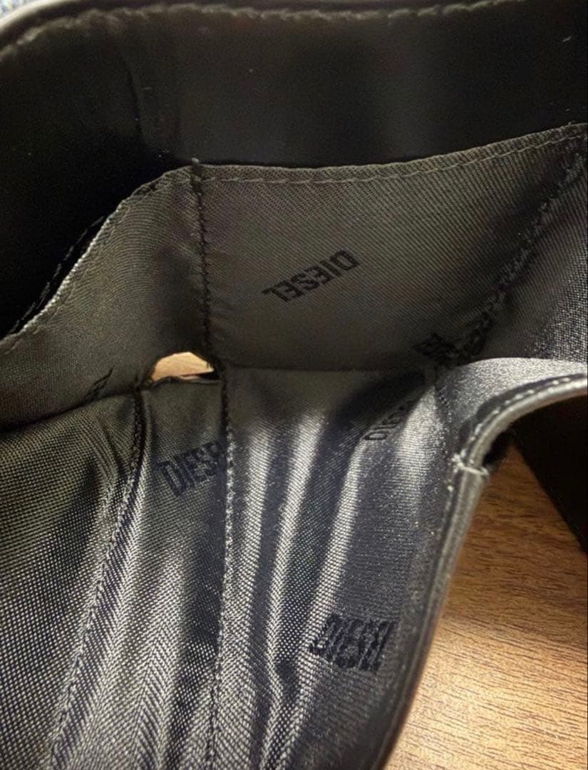 超美品✨正規品DIESEL デニム素材 財布 箱 保証書付き