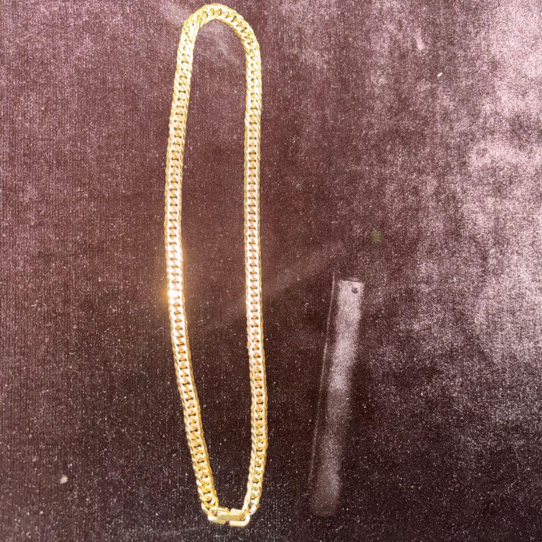 喜平 シルバーゴールド 6面ダブルカット50cm 日本製 中古