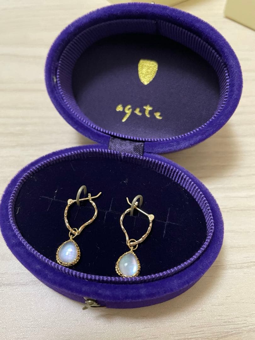 【ちか】アガット　ピアス