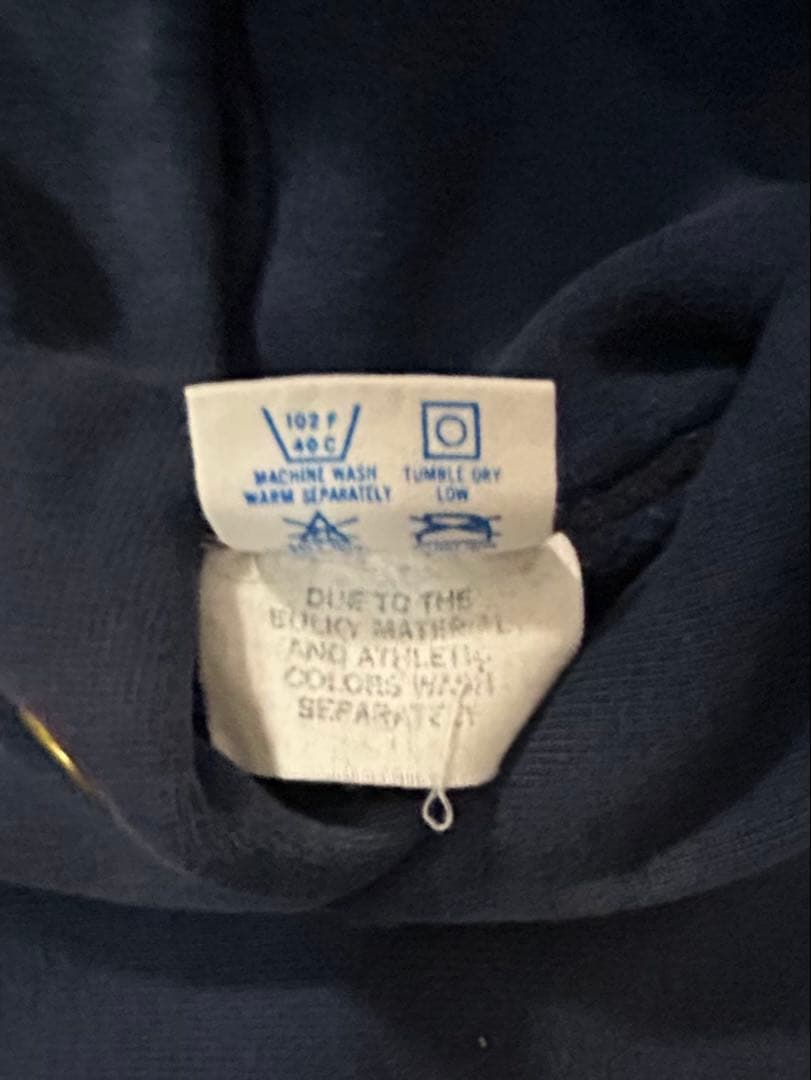 80s Champion USA製 リバースウィーブ トリコタグ パーカ 目無し