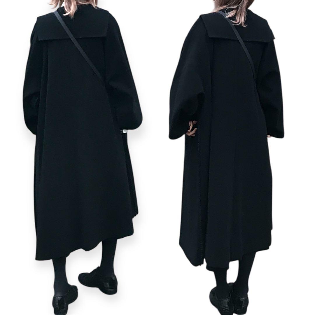 90's Y's Yohji Yamamoto ステッチ セーラーコート