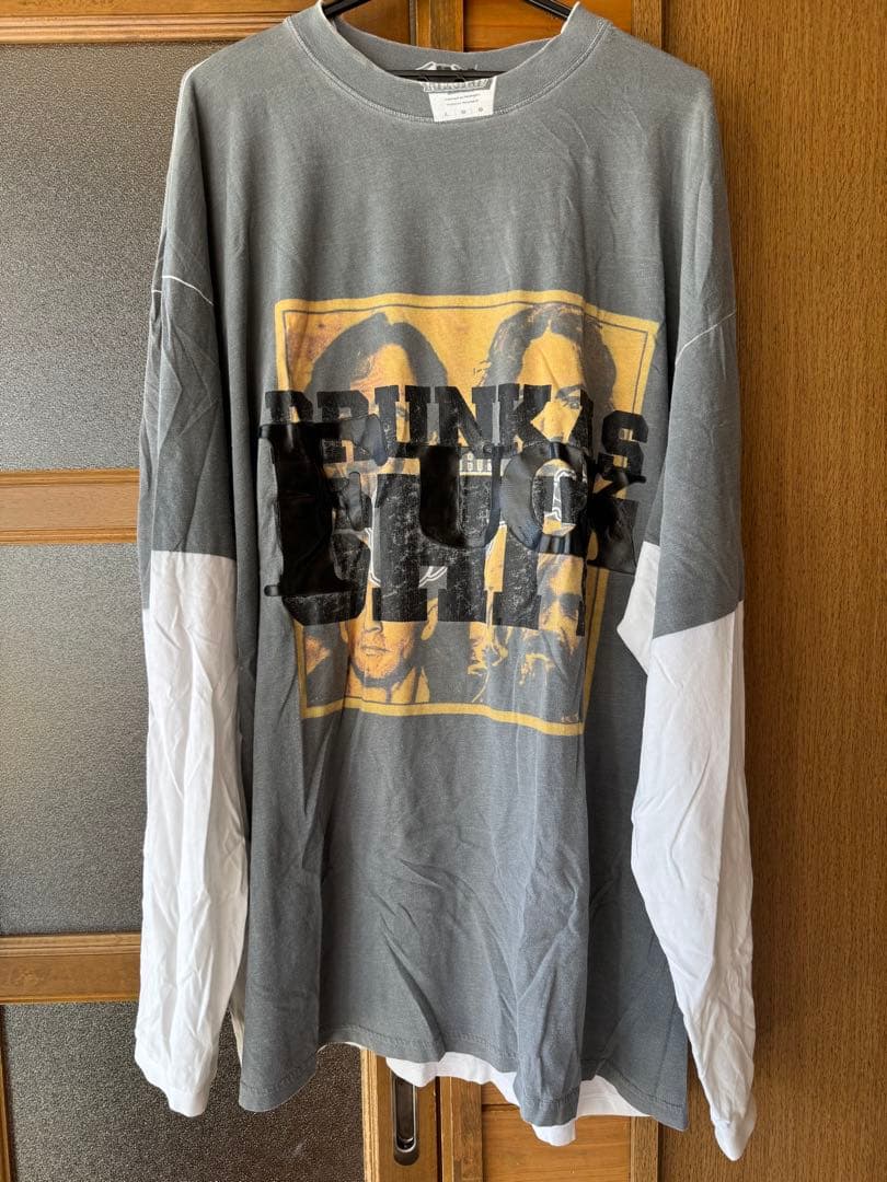 VETEMENTS 18aw drinking problem ロンT