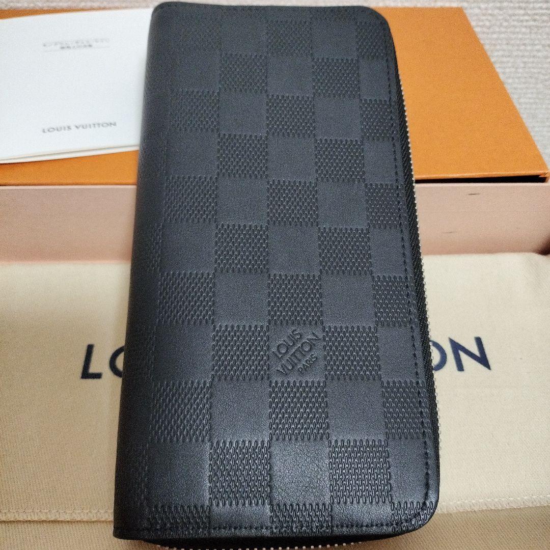 Louis Vuitton ダミエパターン 長財布 ブラック