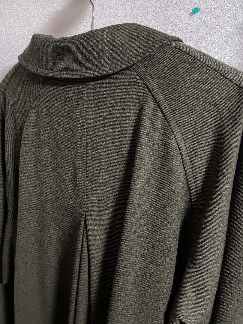 Burberry ステンカラーコート R 42 オリーブグリーン