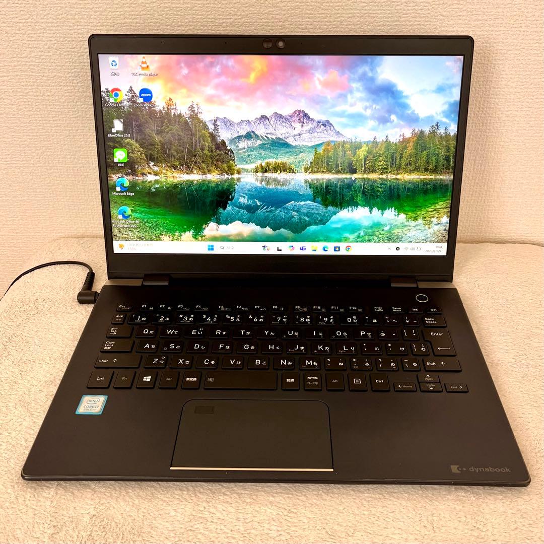 office設定済 東芝/i7第8世代/メモリ8GB/SSD256GB