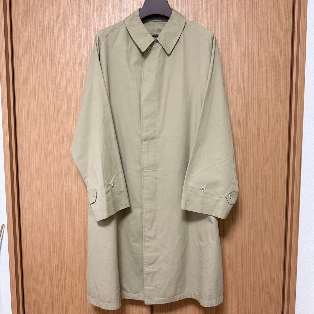 70s 無双仕立て BURBERRYS Balmacaan coat 一枚袖