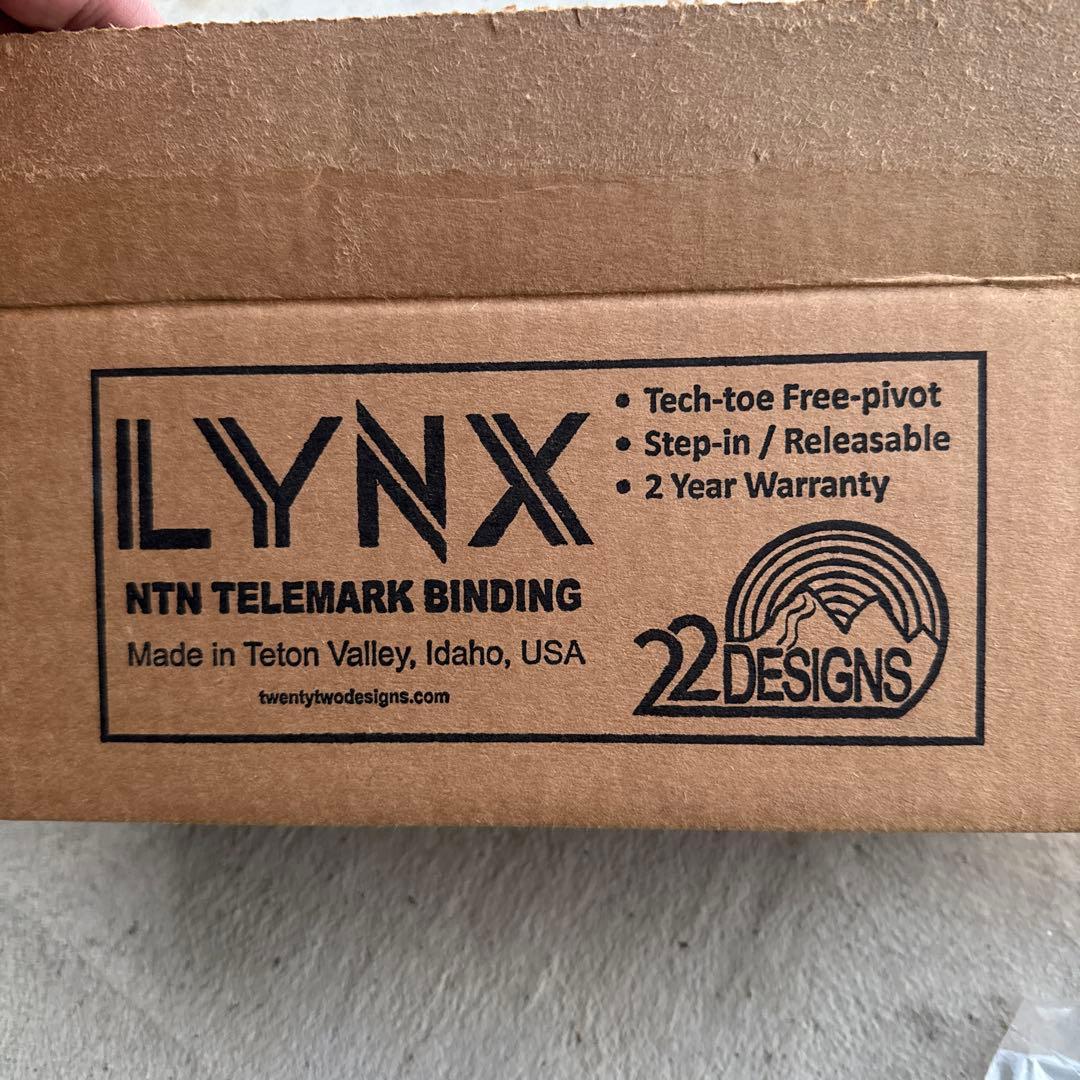22Designs LYNX テレマーク　ビンディング　Sサイズ